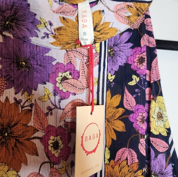 NWT Raga High Neck Sleeveless Romper Open Back size small - Picture 4 of 16